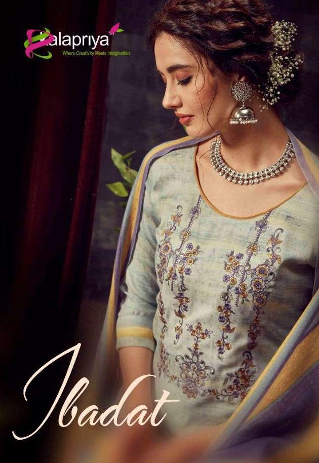 IBADAT VOL-4 BY KALAPRIYA 4001 TO 4008 SERIES BEAUTIFUL STYLISH SHARARA SUITS FANCY COLORFUL CASUAL WEAR & ETHNIC WEAR & READY TO WEAR PURE PASHMINA DIGITAL PRINT WITH EMBROIDERY DRESSES AT WHOLESALE PRICE