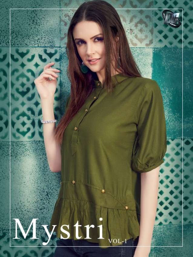 MYSTRI BY DARSHAN CREATION 01 TO 08 SERIES BEAUTIFUL STYLISH FANCY COLORFUL CASUAL WEAR & ETHNIC WEAR HEAVY RAYON 14 KG TOPS AT WHOLESALE PRICE