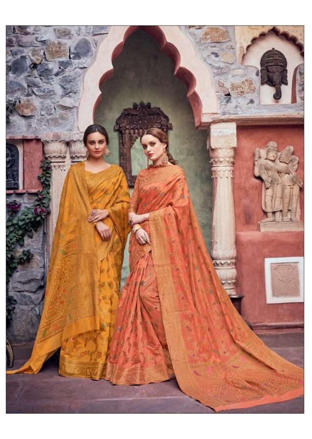 KHUSHBOO BY KAKSHYA 3001 TO 3006 SERIES INDIAN TRADITIONAL WEAR COLLECTION BEAUTIFUL STYLISH FANCY COLORFUL PARTY WEAR & OCCASIONAL WEAR COTTON ZARI SAREES AT WHOLESALE PRICE