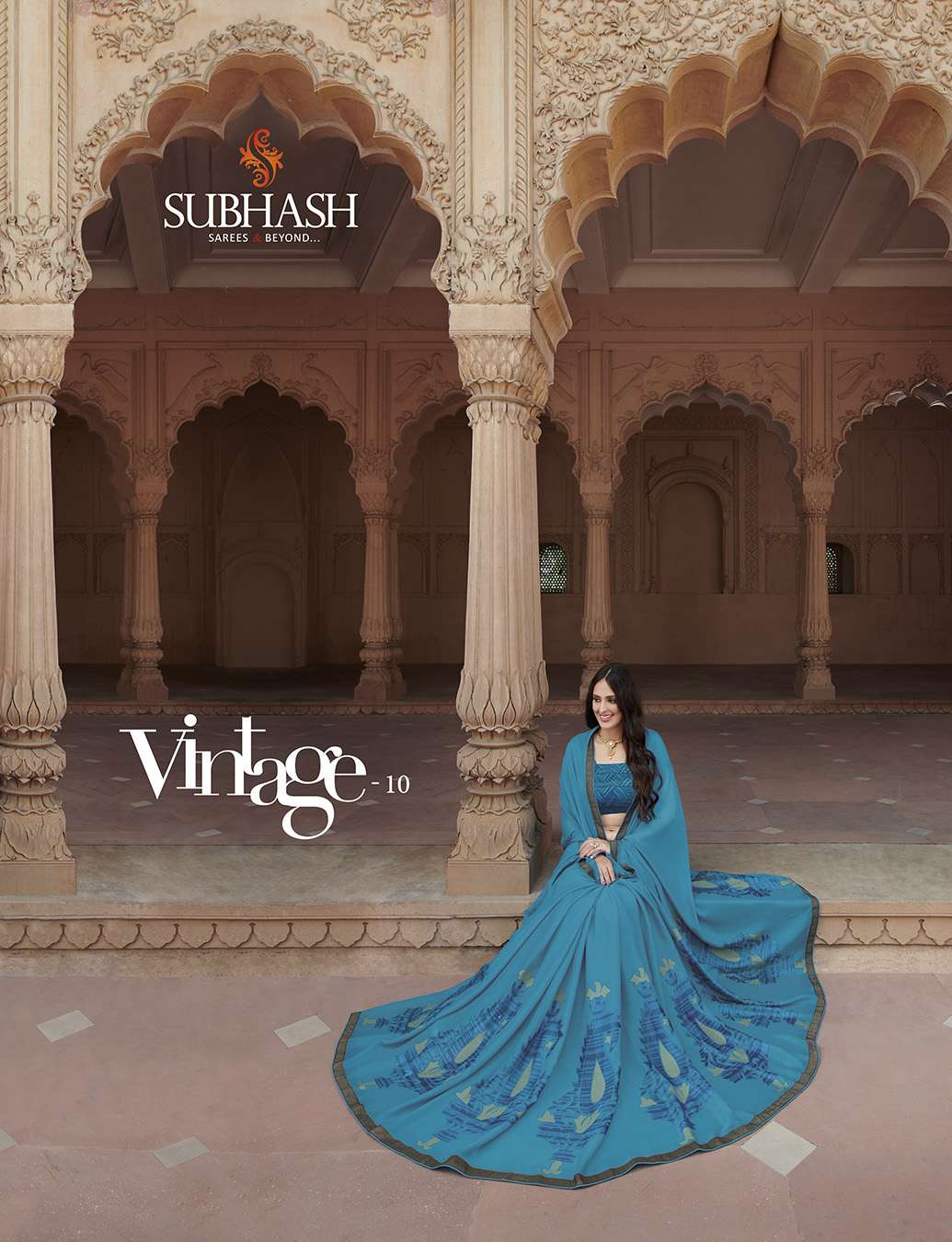 VINTAGE VOL-10 BY SUBHASH SAREES 13451 TO 13466 SERIES INDIAN TRADITIONAL WEAR COLLECTION BEAUTIFUL STYLISH FANCY COLORFUL PARTY WEAR & OCCASIONAL WEAR FANCY SAREES AT WHOLESALE PRICE