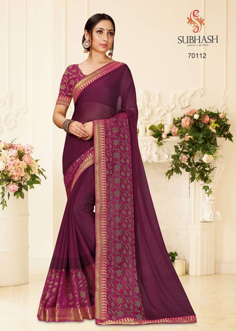 MIX GEORGETTE SAREES BY SUBHASH SAREES INDIAN TRADITIONAL WEAR COLLECTION BEAUTIFUL STYLISH FANCY COLORFUL PARTY WEAR & OCCASIONAL WEAR FANCY SAREES AT WHOLESALE PRICE