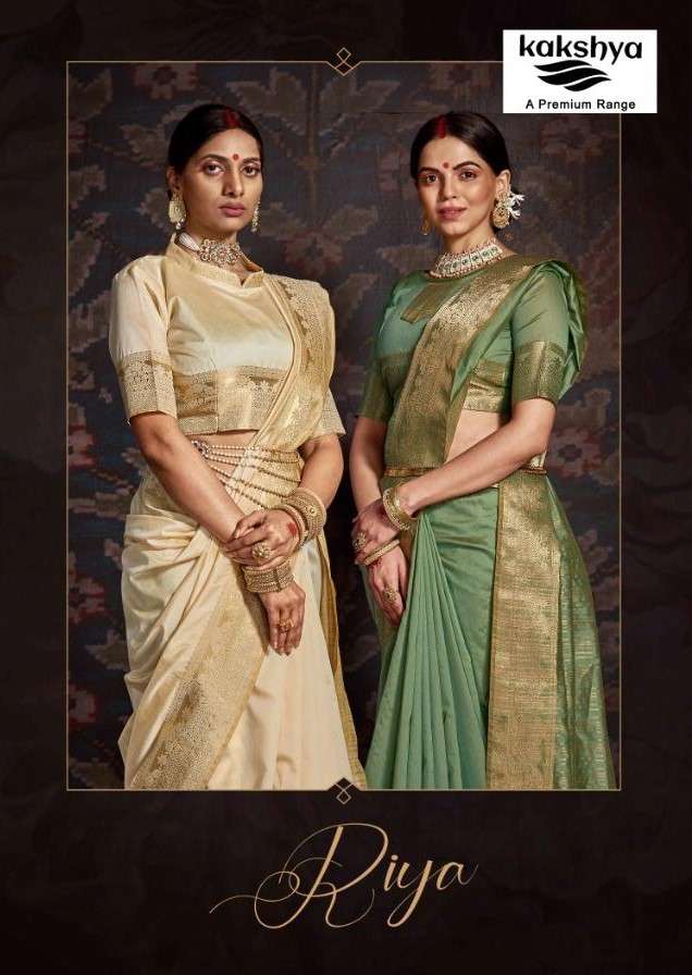 RIYA BY KAKSHYA 2419 TO 2424 SERIES INDIAN TRADITIONAL WEAR COLLECTION BEAUTIFUL STYLISH FANCY COLORFUL PARTY WEAR & OCCASIONAL WEAR ASSAM SILK SAREES AT WHOLESALE PRICE