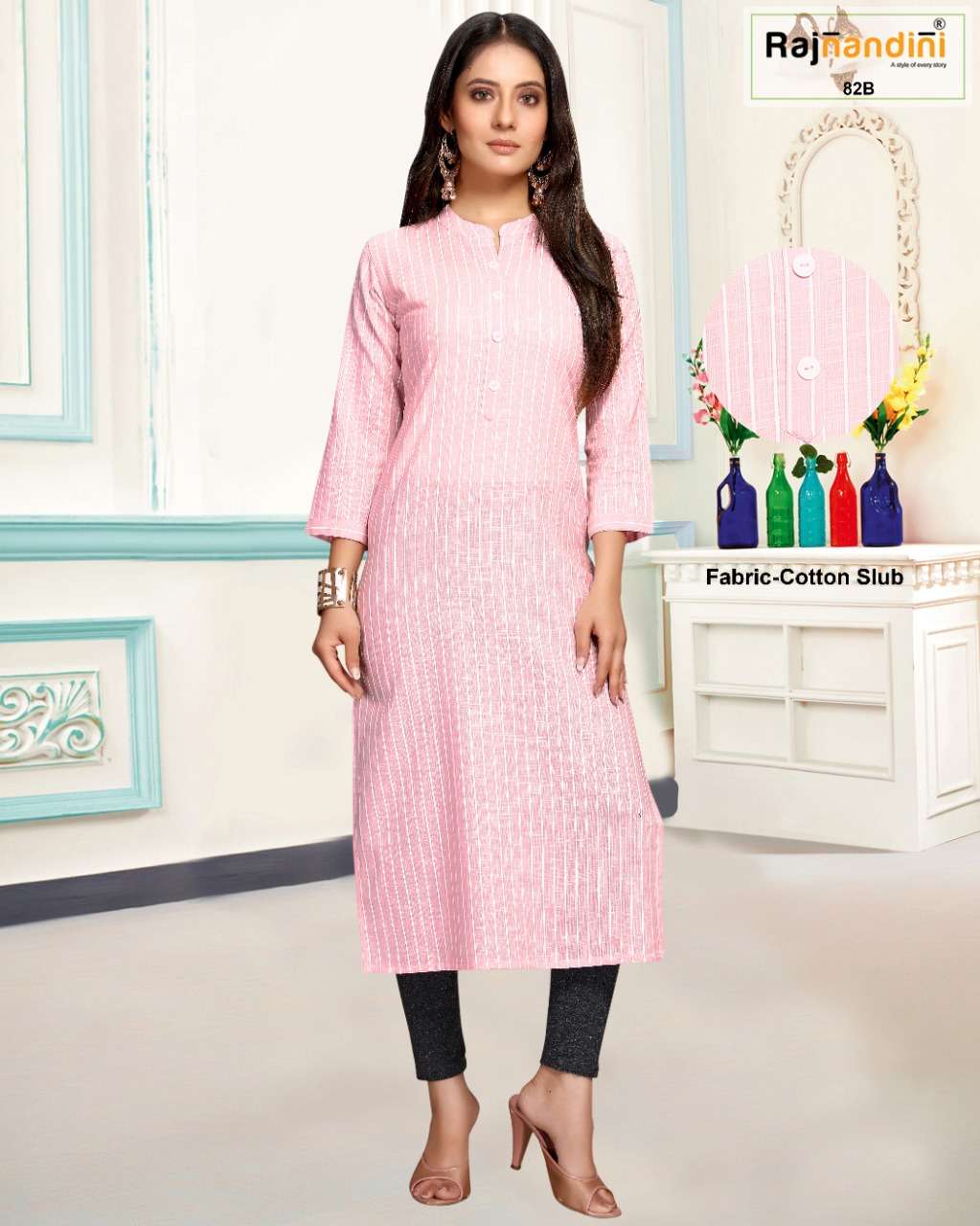 PRINT VOL-13 BY RAJNANDINI DESIGNER STYLISH FANCY COLORFUL BEAUTIFUL PARTY WEAR & ETHNIC WEAR COLLECTION PURE COTTON PRINT KURTIS AT WHOLESALE PRICE