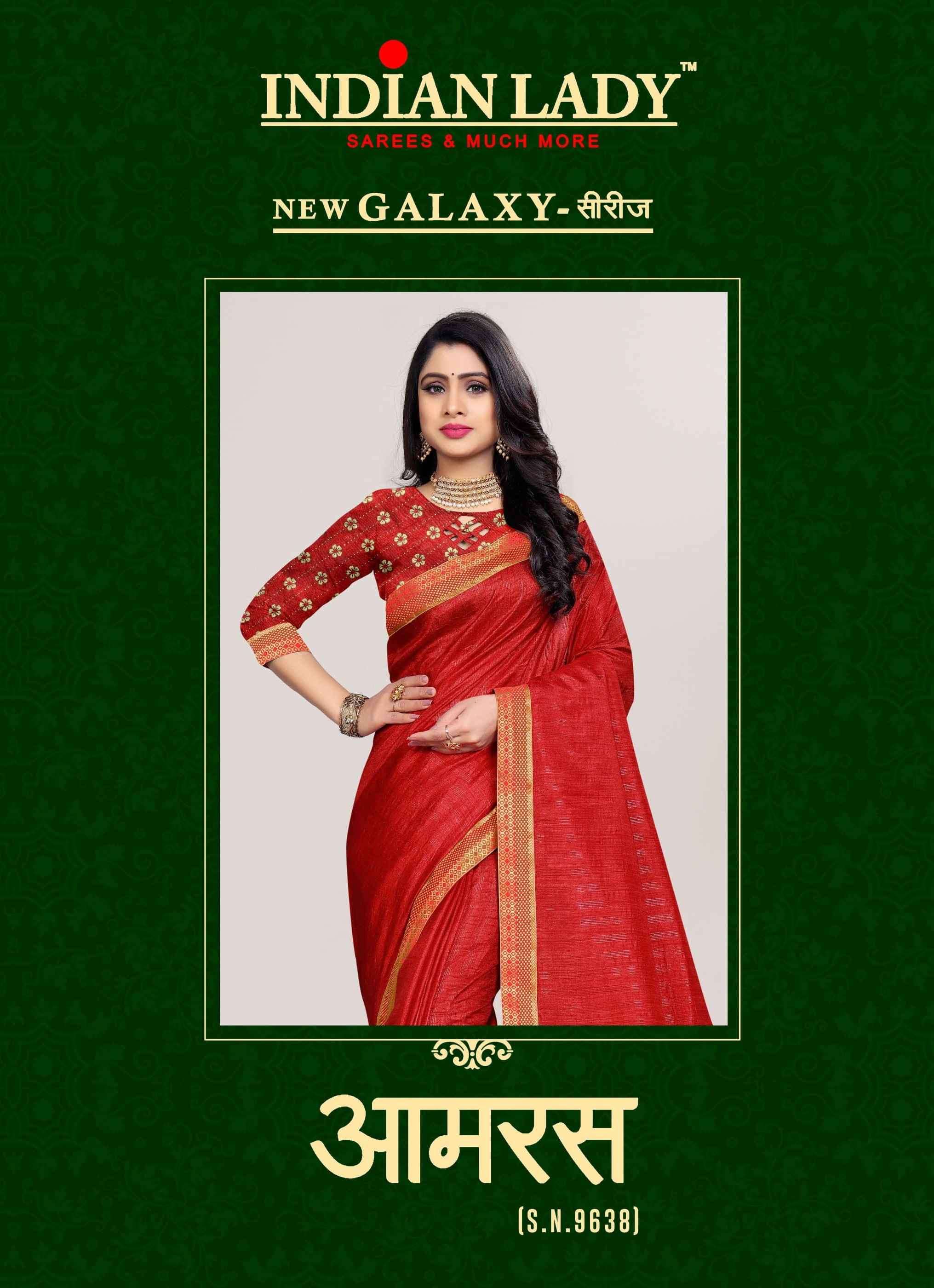 AAMRAS VOL-2 BY INDIAN WOMEN 9638-A TO 9638-H SERIES INDIAN TRADITIONAL WEAR COLLECTION BEAUTIFUL STYLISH FANCY COLORFUL PARTY WEAR & OCCASIONAL WEAR VICHITRA SAREES AT WHOLESALE PRICE