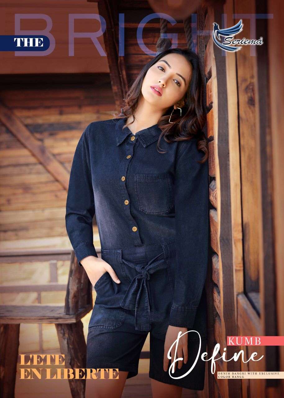 Kumb Define By Sparrow 1108 To 1111 Series Designer Stylish Fancy Colorful Beautiful Party Wear & Ethnic Wear Collection Denim Tops At Wholesale Price