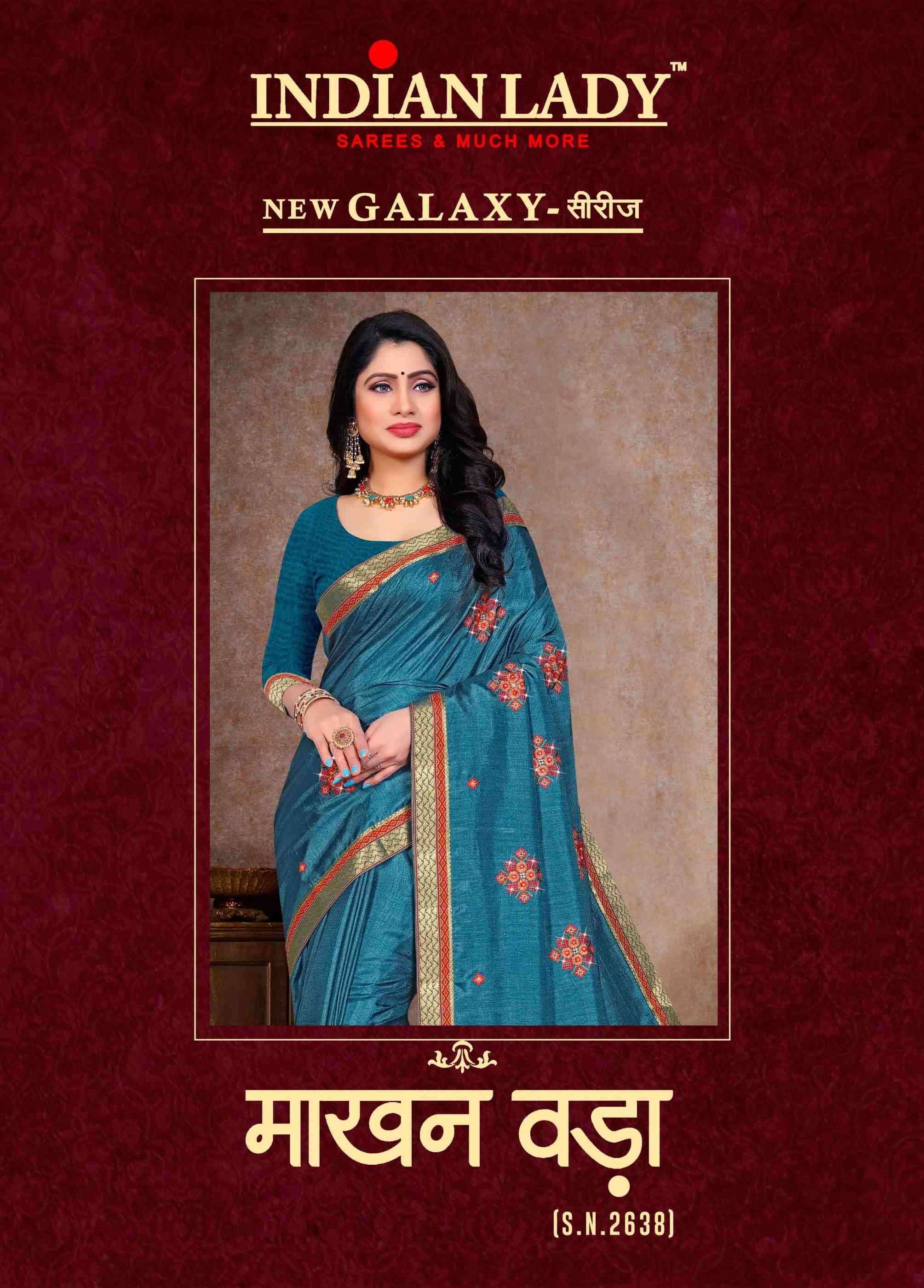 MAAKHAN WADA BY INDIAN WOMEN 2638-A TO 2638-H SERIES INDIAN TRADITIONAL WEAR COLLECTION BEAUTIFUL STYLISH FANCY COLORFUL PARTY WEAR & OCCASIONAL WEAR VICHITRA SILK SAREES AT WHOLESALE PRICE