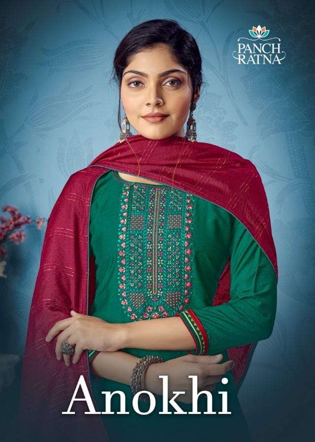 ANOKHI BY PANCH RATNA 11991 TO 11995 SERIES BEAUTIFUL SUITS COLORFUL STYLISH FANCY CASUAL WEAR & ETHNIC WEAR PARAMPARA DRESSES AT WHOLESALE PRICE