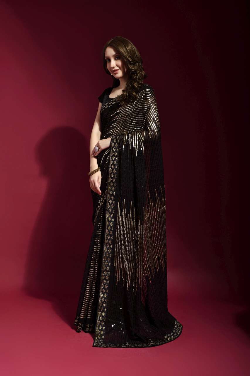 Sequence Vol-7 By Pc 01 To 06 Series Indian Traditional Wear Collection Beautiful Stylish Fancy Colorful Party Wear & Occasional Wear Heavy Georgette Sarees At Wholesale Price