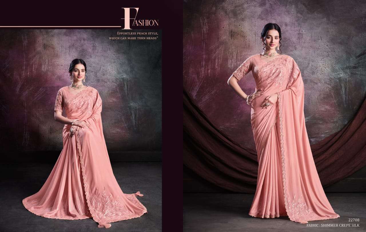 Sarisha By Mahotsav Creation 22707 To 22725 Series Indian Traditional Wear Collection Beautiful Stylish Fancy Colorful Party Wear & Occasional Wear Fancy Sarees At Wholesale Price