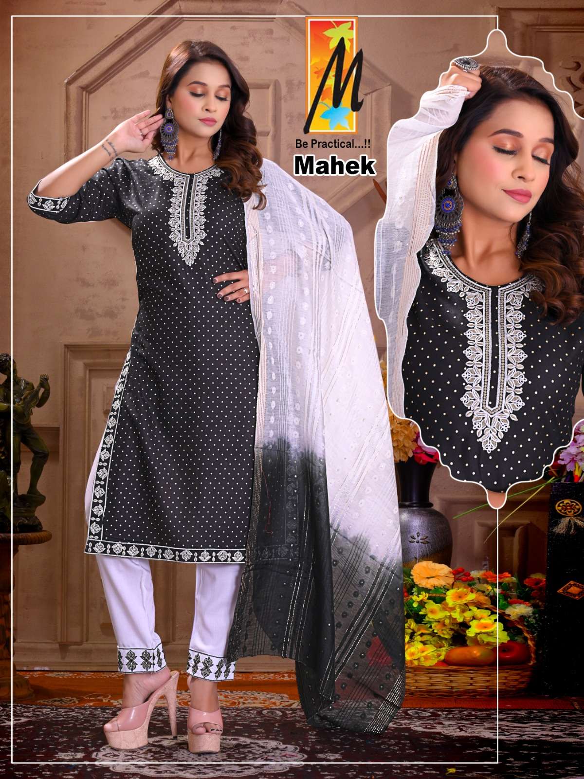 Mahek By Master 01 To 08 Series Beautiful Stylish Suits Fancy Colorful Casual Wear & Ethnic Wear & Ready To Wear Rayon Dresses At Wholesale Price