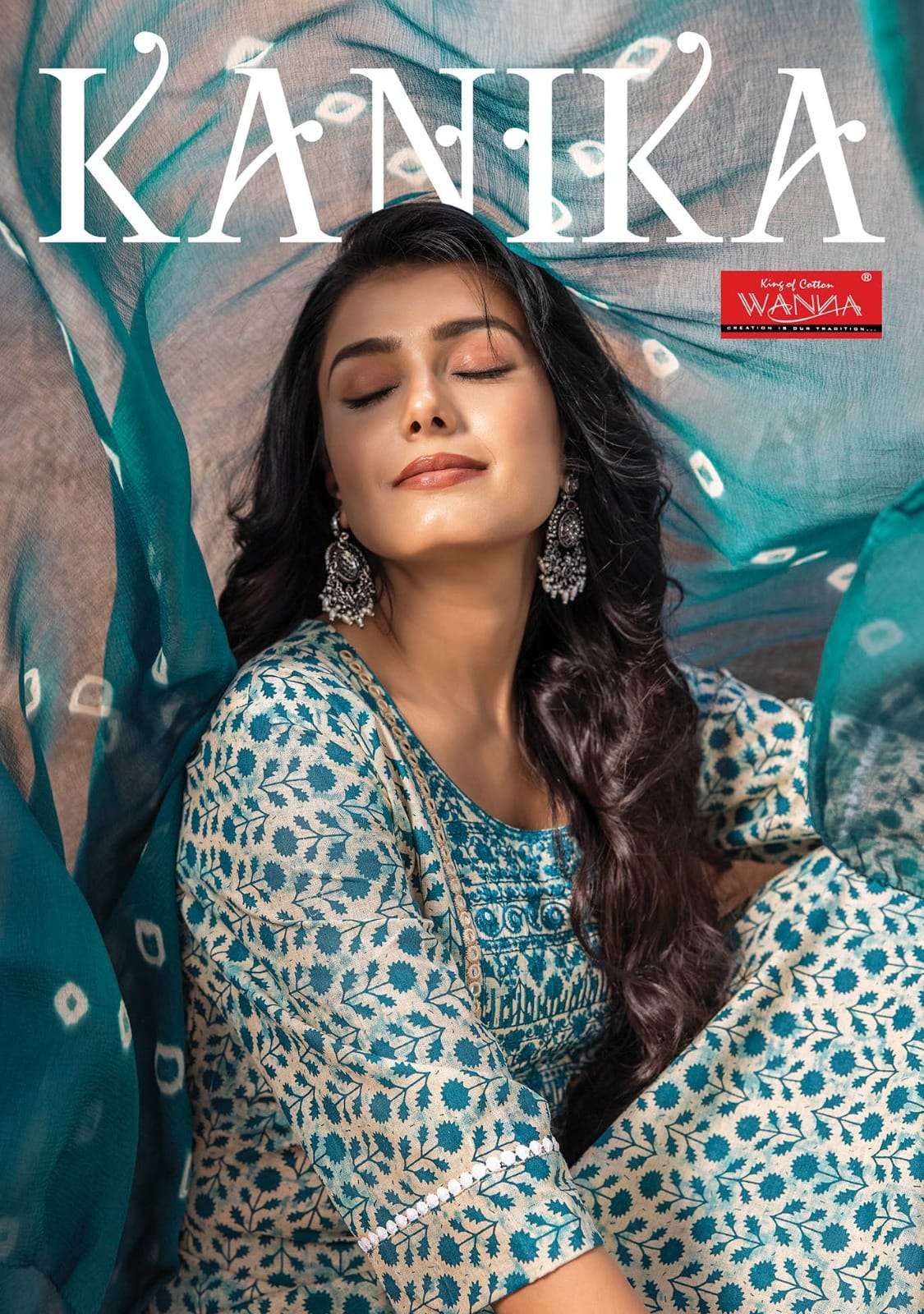 Kanika By Wanna 101 To 107 Series Beautiful Winter Collection Suits Stylish Fancy Colorful Casual Wear & Ethnic Wear Pure Cambric Cotton Dresses At Wholesale Price