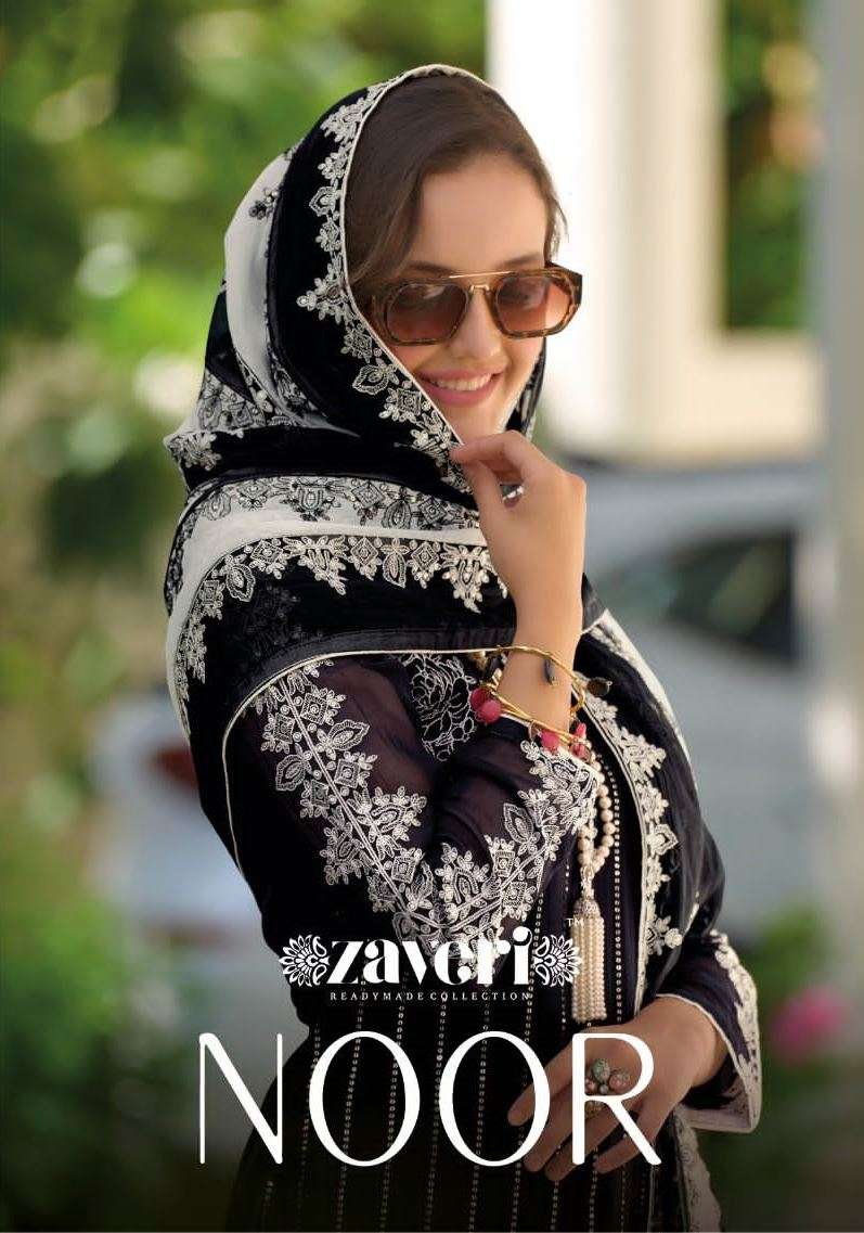 Noor By Zaveri 1167 To 1168 Series Pakistani Suits Beautiful Fancy Colorful Stylish Party Wear & Occasional Wear Organza Embroidered Dresses At Wholesale Price