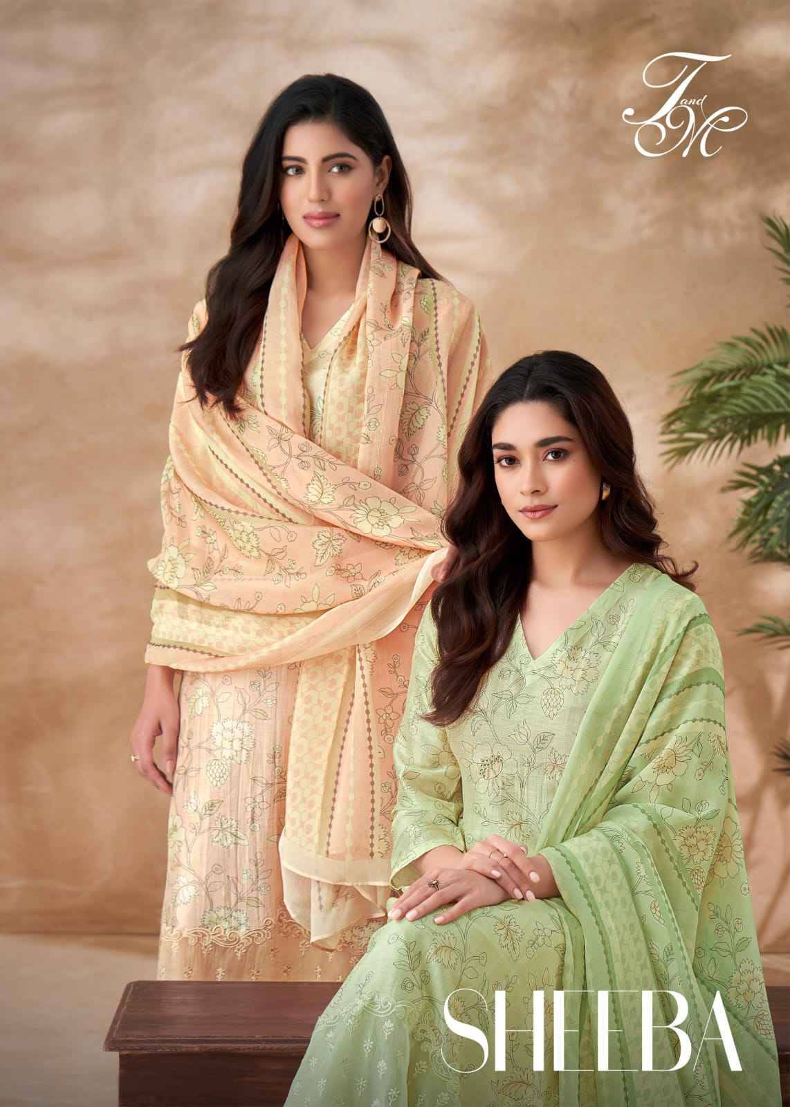 Sheeba By T And M Designer Studio Beautiful Festive Suits Colorful Stylish Fancy Casual Wear & Ethnic Wear Pure Chanderi Silk Print Dresses At Wholesale Price