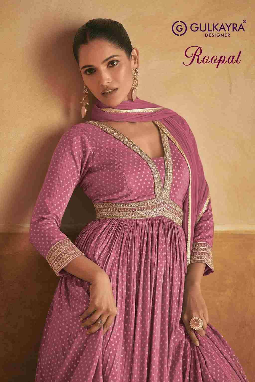 Roopal By Gulkayra Designer 7519-A To 7519-C Series Designer Stylish Fancy Colorful Beautiful Party Wear & Ethnic Wear Collection Viscose Silk Gowns With Dupatta At Wholesale Price