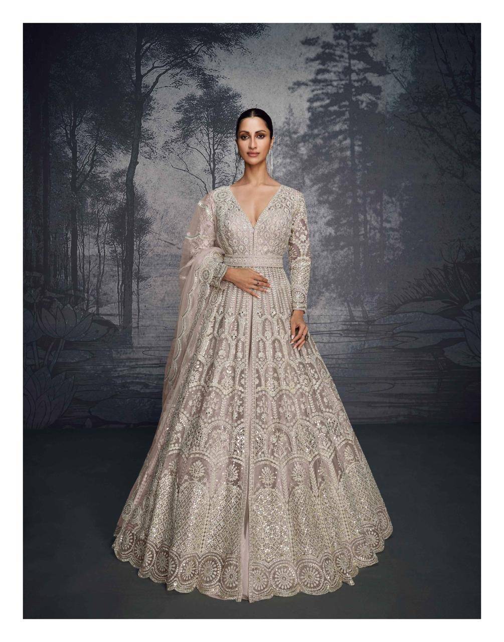 Sayuri Hit Design 5594 By Sayuri Designer Beautiful Wedding Collection Occasional Wear & Party Wear Net Lehengas At Wholesale Price