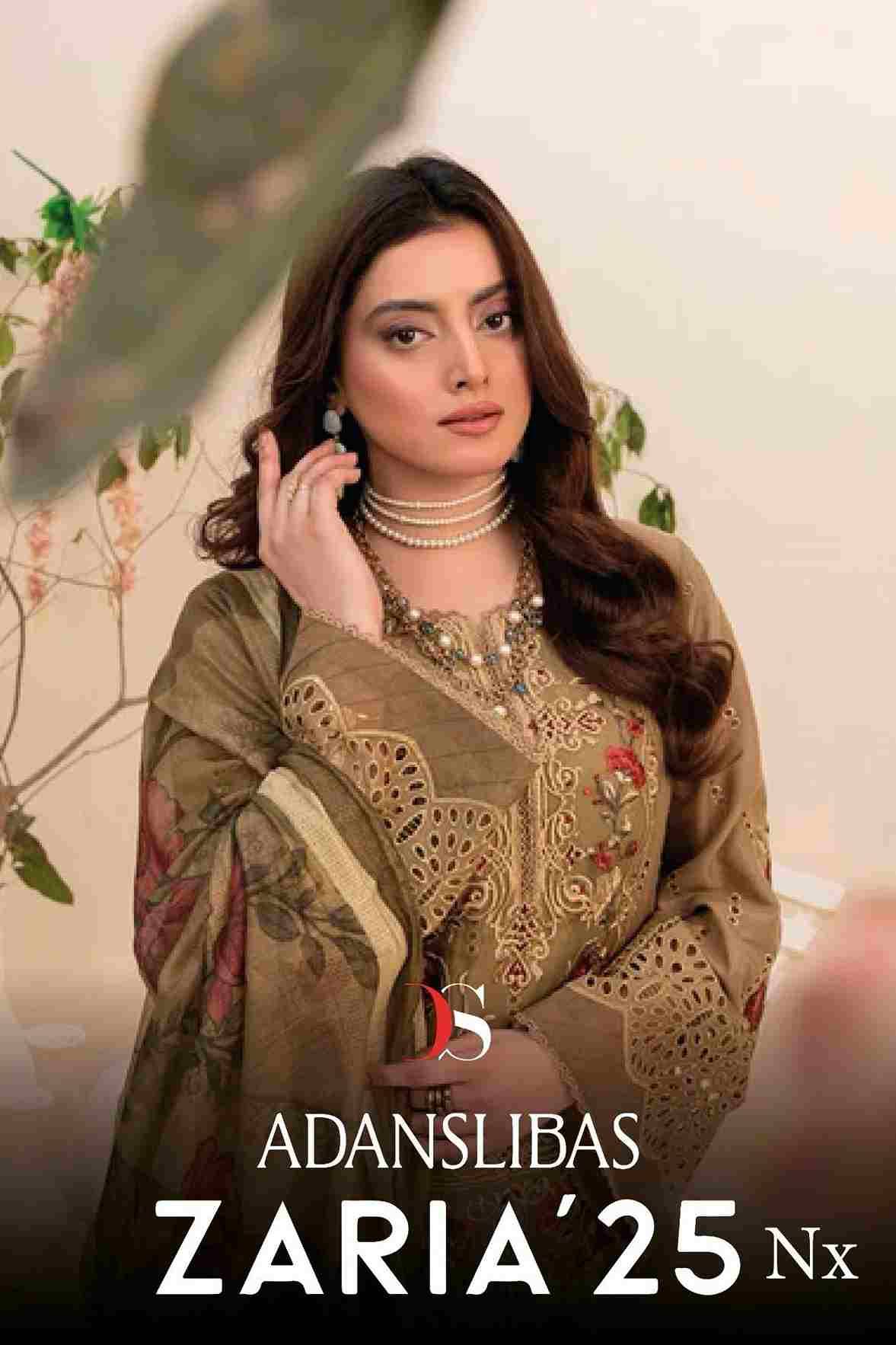 Adanslibas Zaria-25 Nx By Deepsy Suits 9091 To 9094 Series Beautiful Pakistani Suits Colorful Stylish Fancy Casual Wear & Ethnic Wear Pure Cotton Print Dresses At Wholesale Price