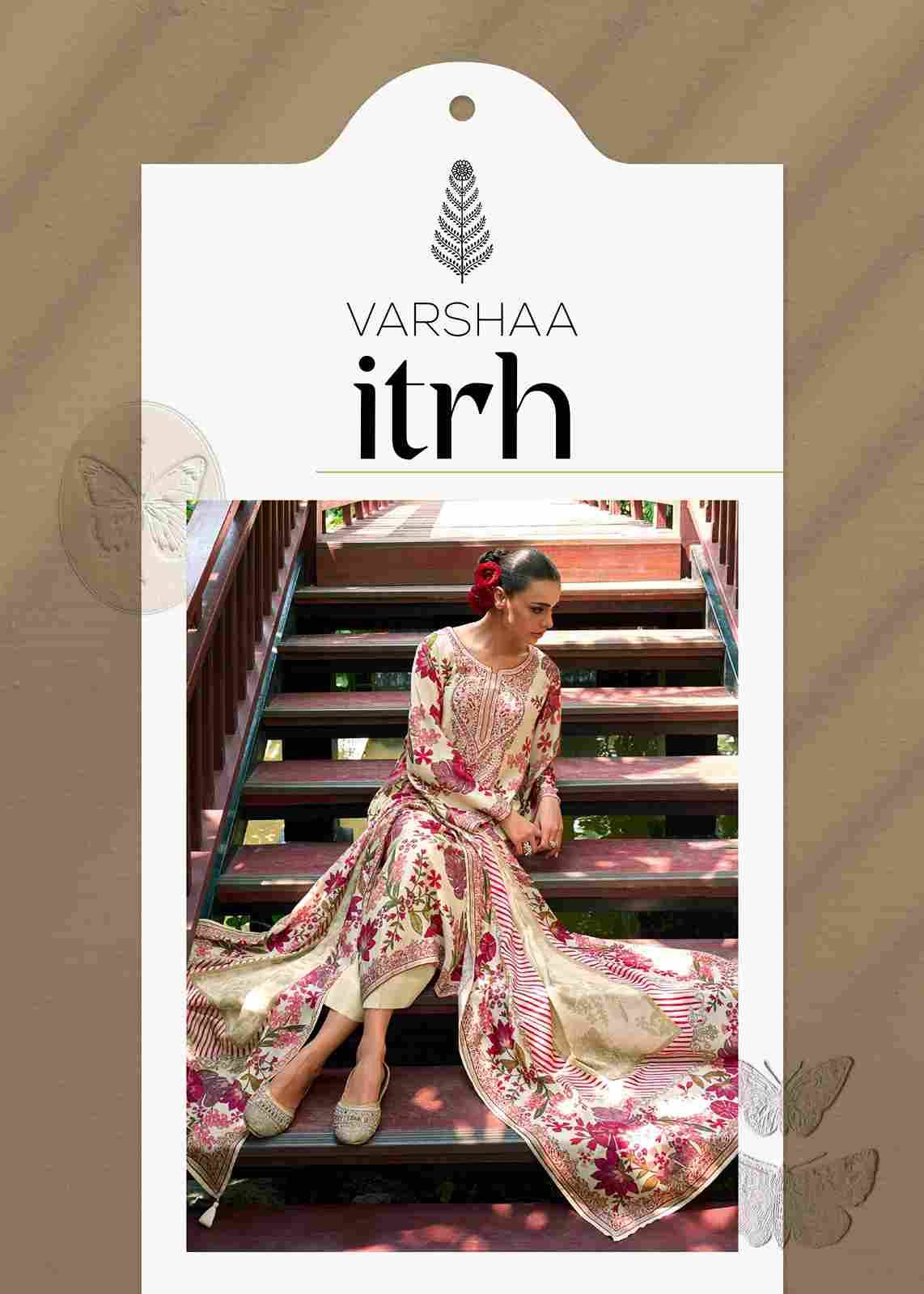 Itrh By Varshaa 01 To 05 Series Beautiful Festive Suits Colorful Stylish Fancy Casual Wear & Ethnic Wear Viscose Muslin Dresses At Wholesale Price