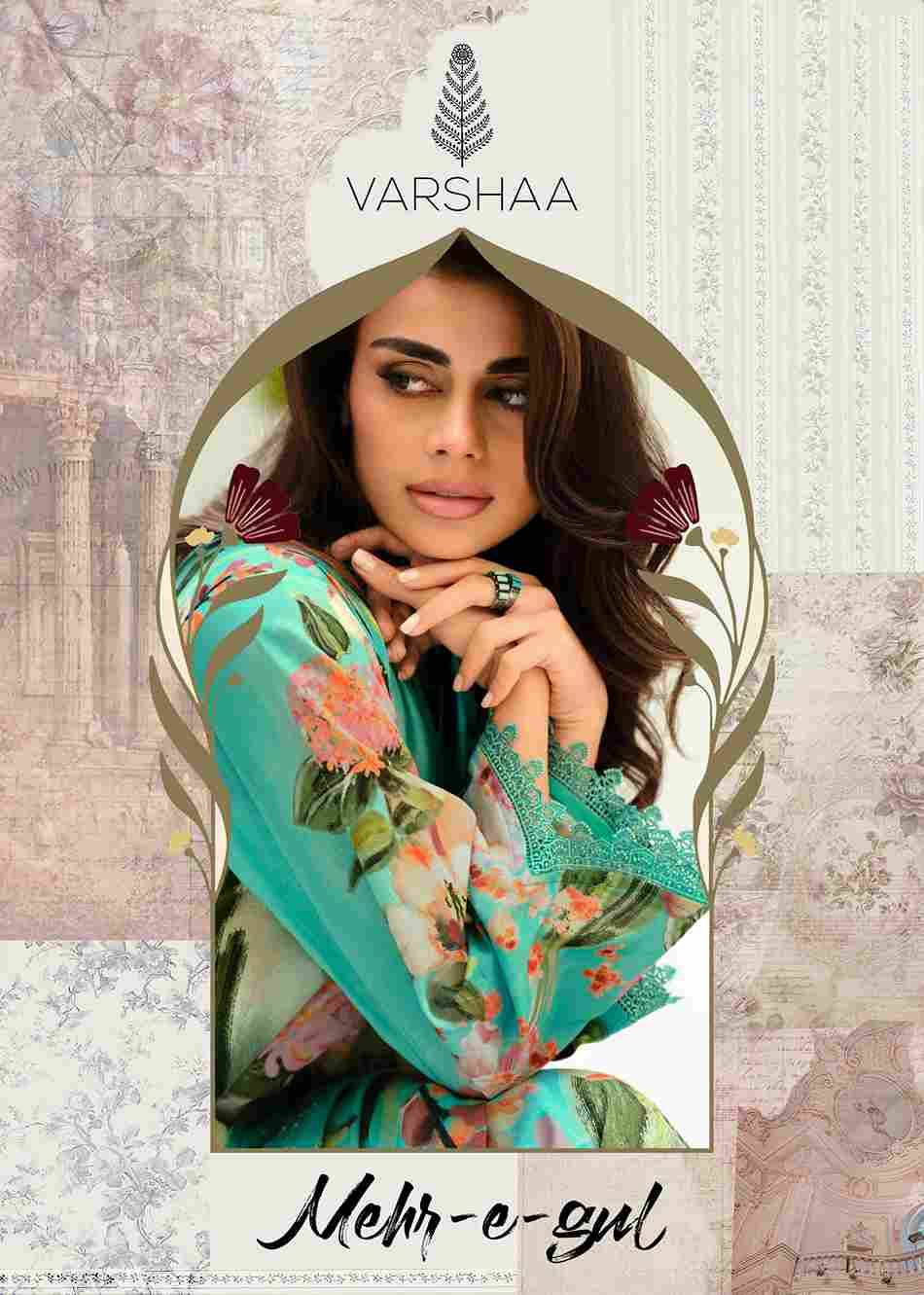 Mehr-E-Gul By Varshaa 01 To 04 Series Beautiful Festive Suits Colorful Stylish Fancy Casual Wear & Ethnic Wear Cotton Lawn Dresses At Wholesale Price