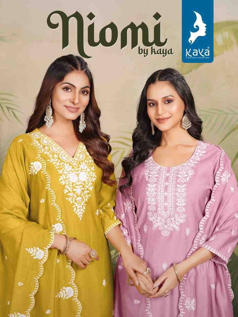 Niomi By Kaya 01 To 06 Series Designer Stylish Fancy Colorful Beautiful Party Wear & Ethnic Wear Collection Vertican Dresses At Wholesale Price