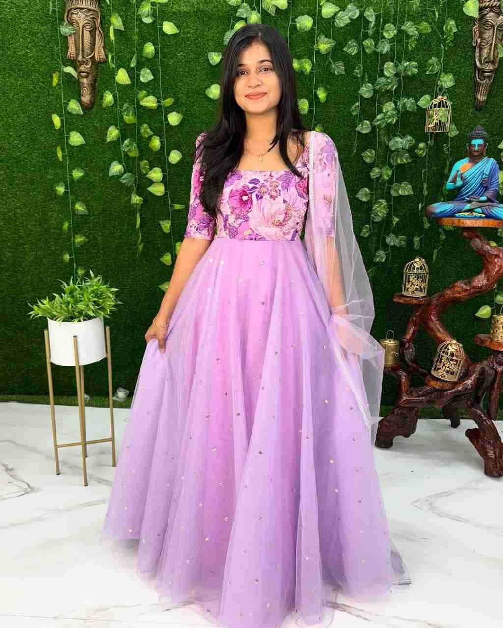Pv Umbrella By Fashid Wholesale 01 To 04 Series Designer Beautiful Collection Occasional Wear & Party Wear Pure Mono Silk Gowns At Wholesale Price