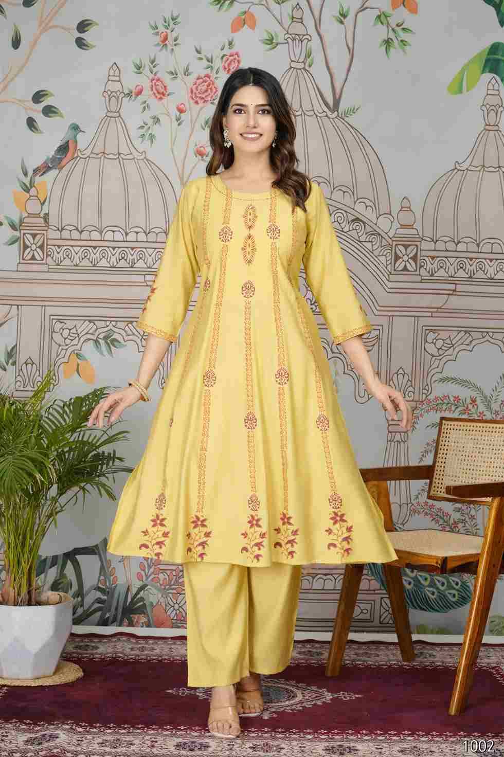 Rashmika Vol-2 By Kaamiri 1017 To 1020 Series Designer Stylish Fancy Colorful Beautiful Party Wear & Ethnic Wear Collection Viscose Silk Kurtis With Bottom At Wholesale Price