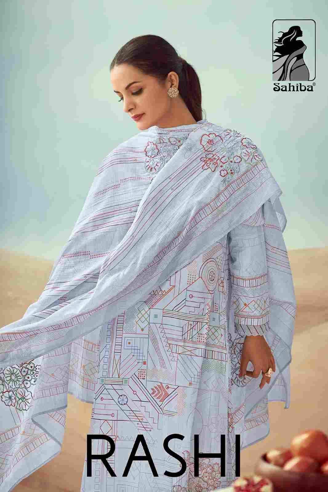 Rashi By Sahiba Fabrics Beautiful Festive Suits Colorful Stylish Fancy Casual Wear & Ethnic Wear Pure Lawn Cotton Dresses At Wholesale Price
