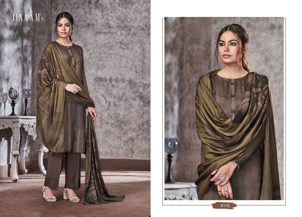 EMERY BY JINAAM DRESSES 8173 TO 8178 SERIES DESIGNER BEAUTIFUL FANCY COLORFUL STYLISH PARTY WEAR & OCCASIONAL WEAR DIGITAL PRINTED STAPLE PASHMINA DRESSES AT WHOLESALE PRICE