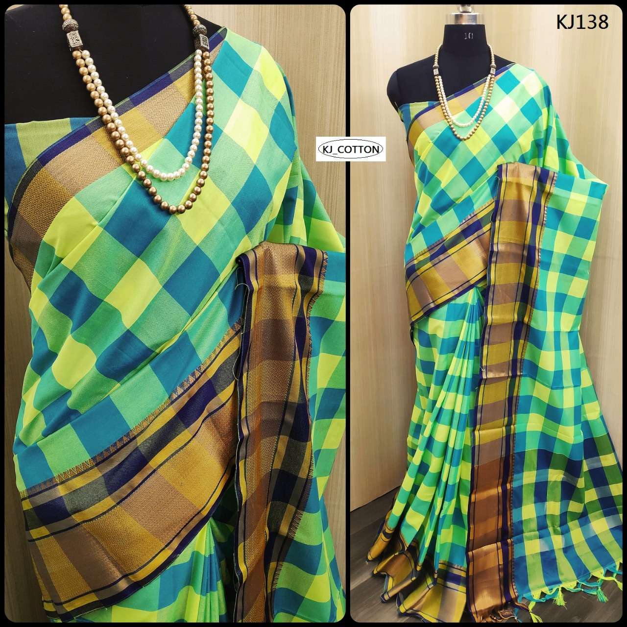 KJ COTTON VOL-6 BY KJ COTTON 132 TO 139 SERIES INDIAN TRADITIONAL WEAR COLLECTION BEAUTIFUL STYLISH FANCY COLORFUL PARTY WEAR & OCCASIONAL WEAR SOFT COTTON SILK SAREES AT WHOLESALE PRICE
