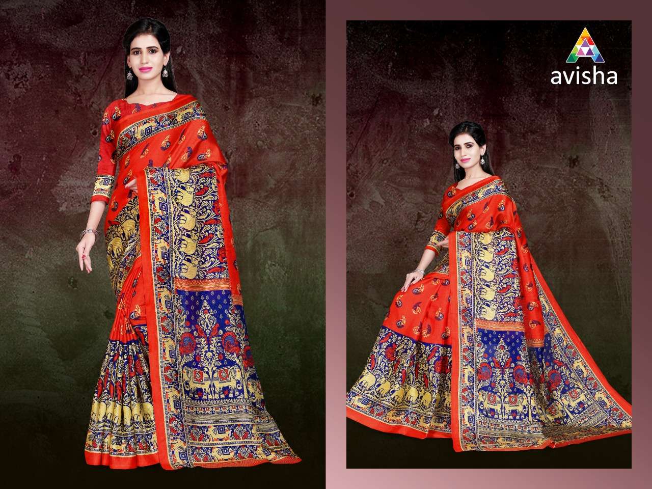ALIYA NX BY AVISHA 01 TO 04 SERIES INDIAN TRADITIONAL WEAR COLLECTION BEAUTIFUL STYLISH FANCY COLORFUL PARTY WEAR & OCCASIONAL WEAR ART SILK COTTON SAREES AT WHOLESALE PRICE