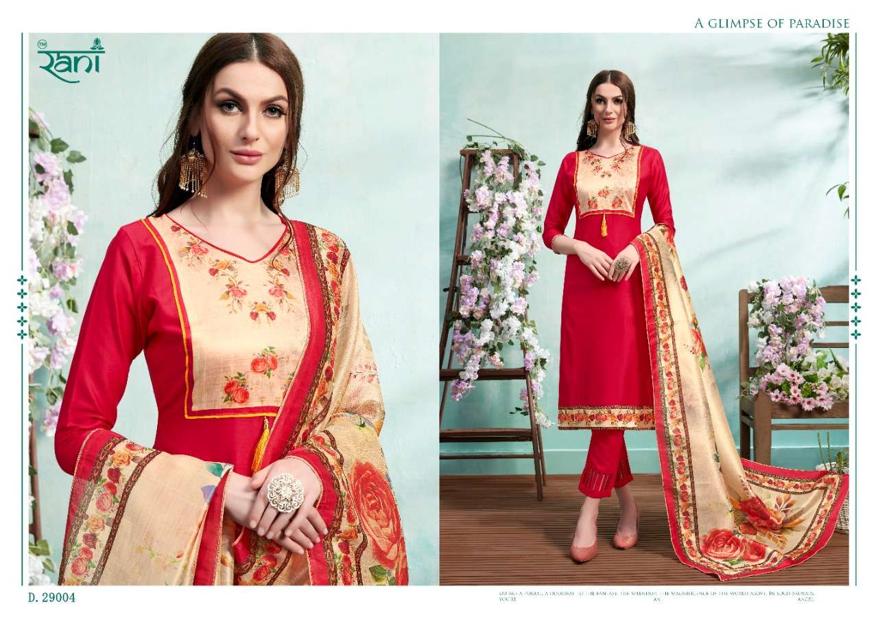 SPANISH VOL-9 BY RANI FASHION 29001 TO 29010 SERIES INDIAN TRADITIONAL WEAR COLLECTION BEAUTIFUL STYLISH FANCY COLORFUL PARTY WEAR & OCCASIONAL WEAR HEAVY JAM SATIN PRINTED DRESSES AT WHOLESALE PRICE
