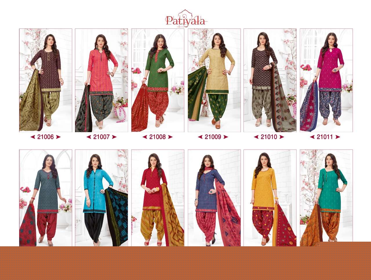 PATIYALA VOL-21 BY GANESHA 21006 to 21017 SERIES BEAUTIFUL PATIYALA SUITS STYLISH FANCY COLORFUL PARTY WEAR & OCCASIONAL WEAR PURE COTTON PRINT DRESSES AT WHOLESALE PRICE