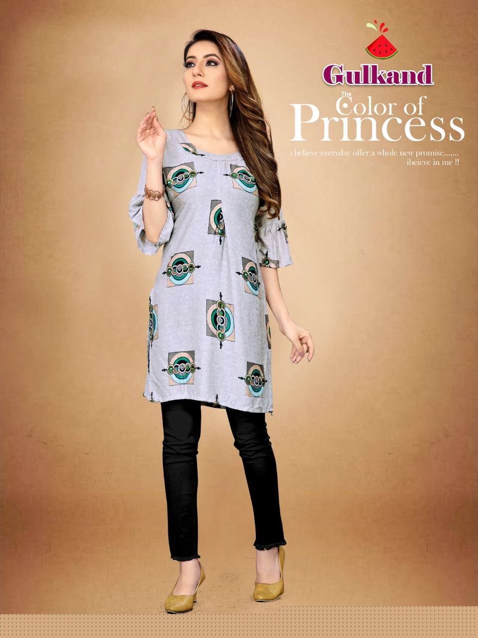 GULKAND BY WATERMELON 2901 TO 2908 SERIES DESIGNER BEAUTIFUL STYLISH FANCY COLORFUL PARTY WEAR & OCCASIONAL WEAR HEAVY RAYON PRINTED KURTIS AT WHOLESALE PRICE