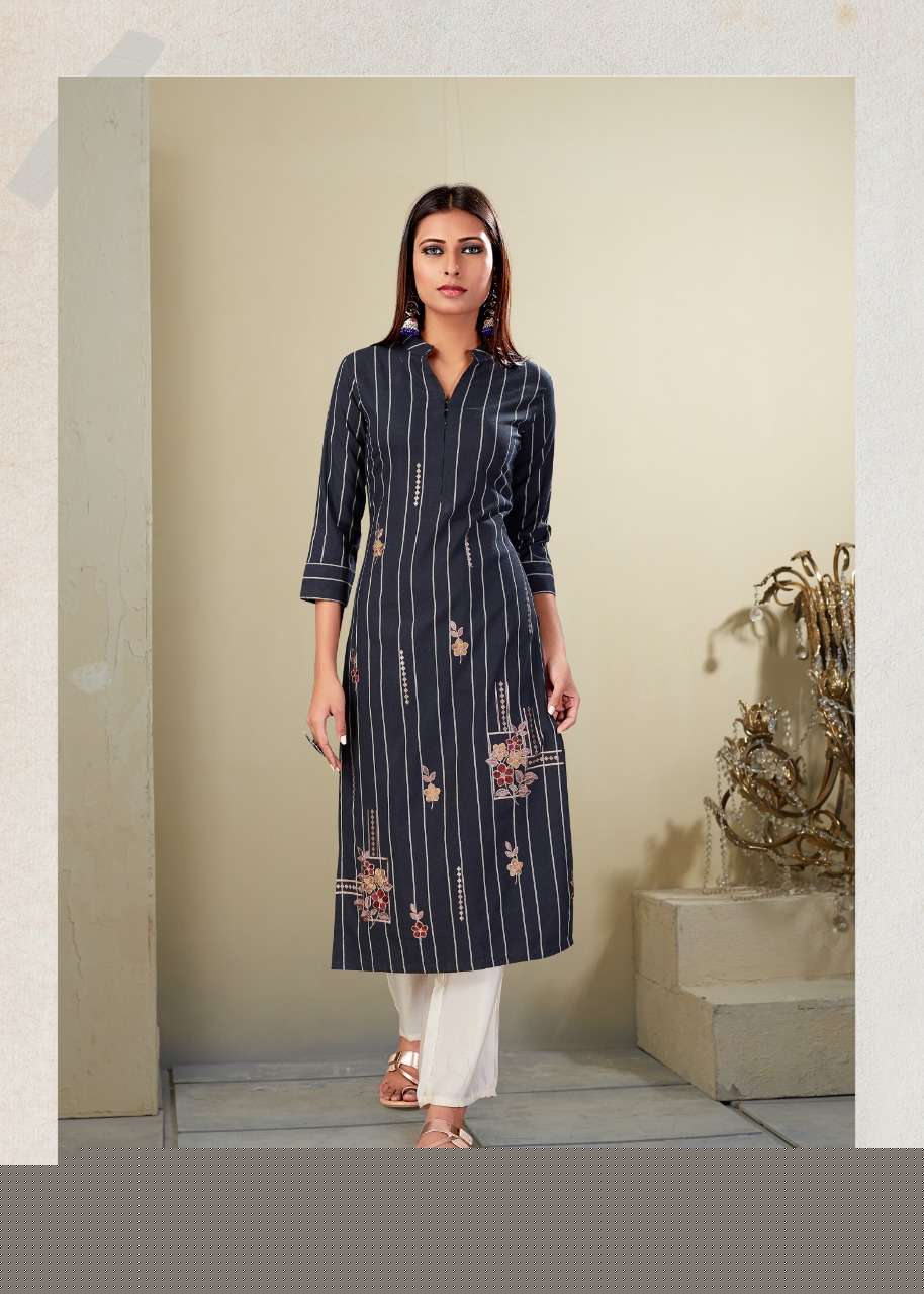 ROMA BY SNAPSTYLE 525 TO 532 SERIES STYLISH FANCY BEAUTIFUL COLORFUL CASUAL WEAR & ETHNIC WEAR PREMIUM SOUTH WOVEN EMBROIDERED KURTIS AT WHOLESALE PRICE