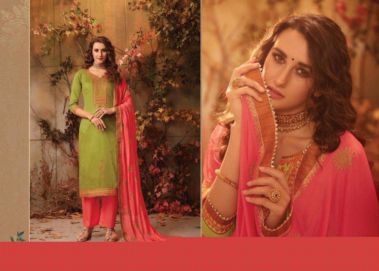 DELIGHT BY RAMAIYA 10151 TO 1058 SERIES BEAUTIFUL COLORFUL STYLISH PRETTY PARTY WEAR CASUAL WEAR OCCASIONAL WEAR JAM SILK WITH EMBROIDERY DRESSES AT WHOLESALE PRICE