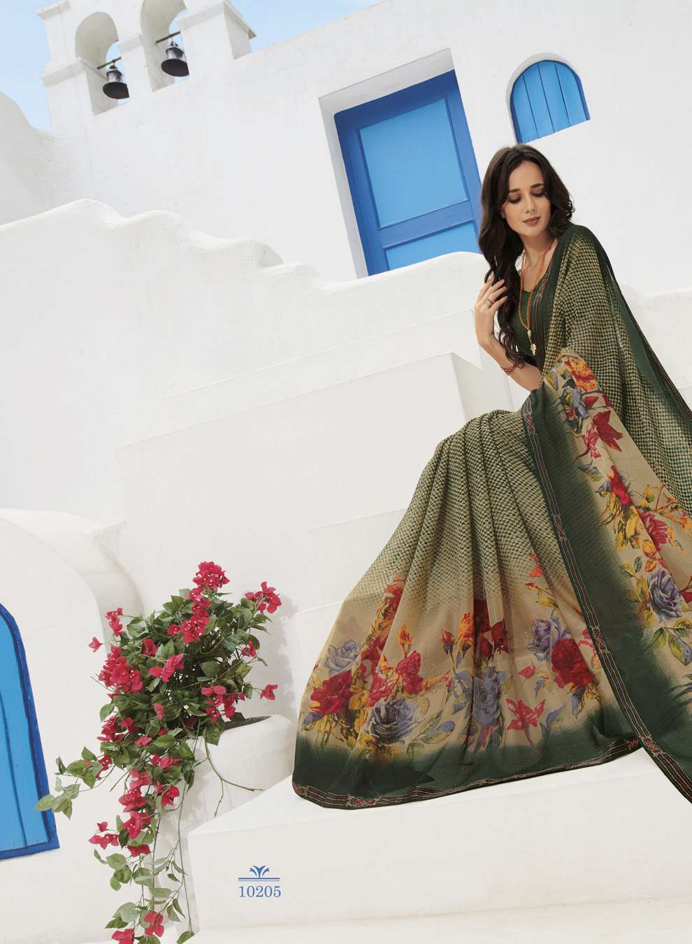 GAURI BY SUBHASH SAREES 10201 TO 10225 SERIES INDIAN TRADITIONAL WEAR COLLECTION BEAUTIFUL STYLISH FANCY COLORFUL PARTY WEAR & OCCASIONAL WEAR GEORGETTE/CHIFFON EMBROIDERED SAREES AT WHOLESALE PRICE