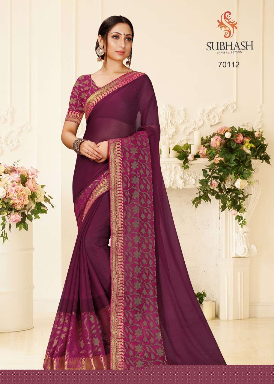 MIX GEORGETTE SAREES BY SUBHASH SAREES INDIAN TRADITIONAL WEAR COLLECTION BEAUTIFUL STYLISH FANCY COLORFUL PARTY WEAR & OCCASIONAL WEAR FANCY SAREES AT WHOLESALE PRICE