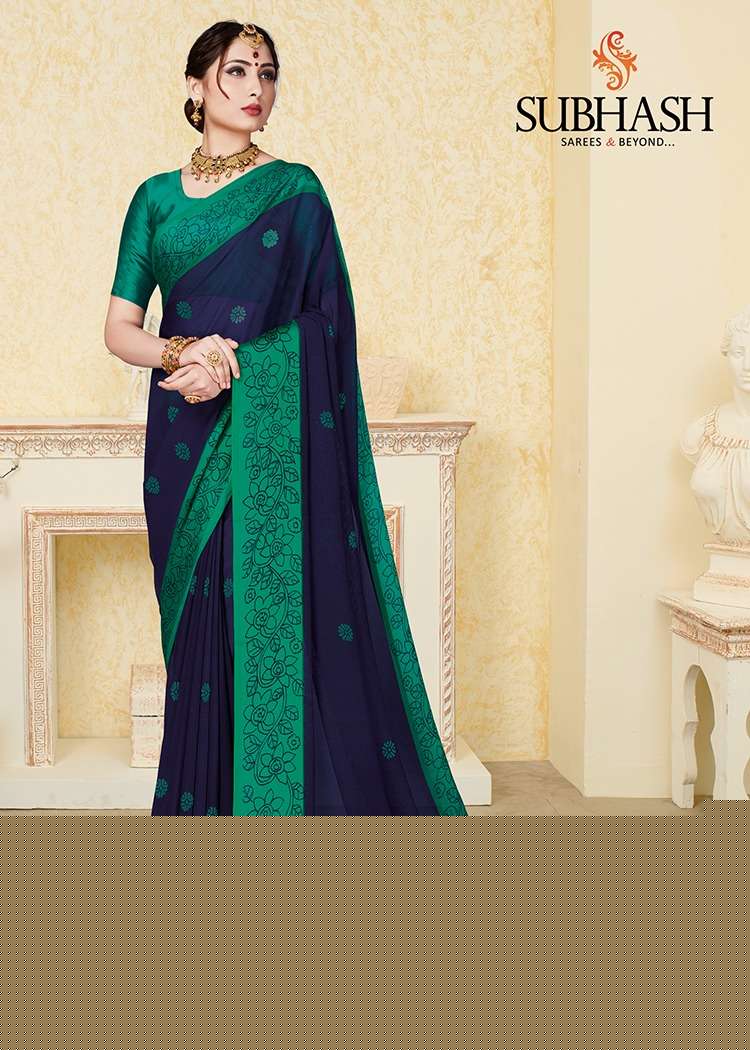 MIX GEORGETTE SAREES BY SUBHASH SAREES INDIAN TRADITIONAL WEAR COLLECTION BEAUTIFUL STYLISH FANCY COLORFUL PARTY WEAR & OCCASIONAL WEAR FANCY SAREES AT WHOLESALE PRICE