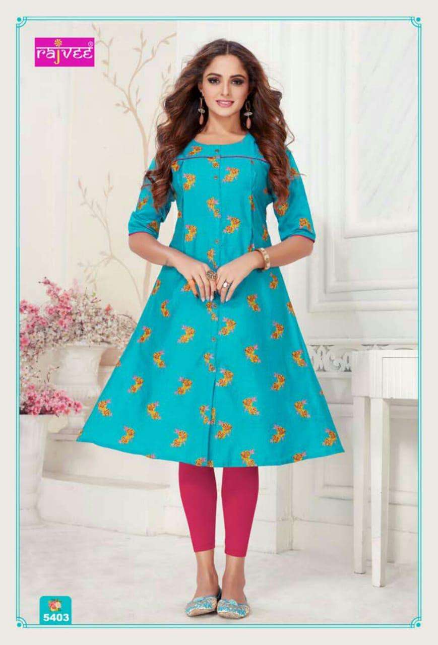 ASHMITA BY RAJVEE 1001 TO 1008 SERIES BEAUTIFUL STYLISH COLORFUL FANCY PARTY WEAR & ETHNIC WEAR & READY TO WEAR SLUB SILK KURTIS AT WHOLESALE PRICE