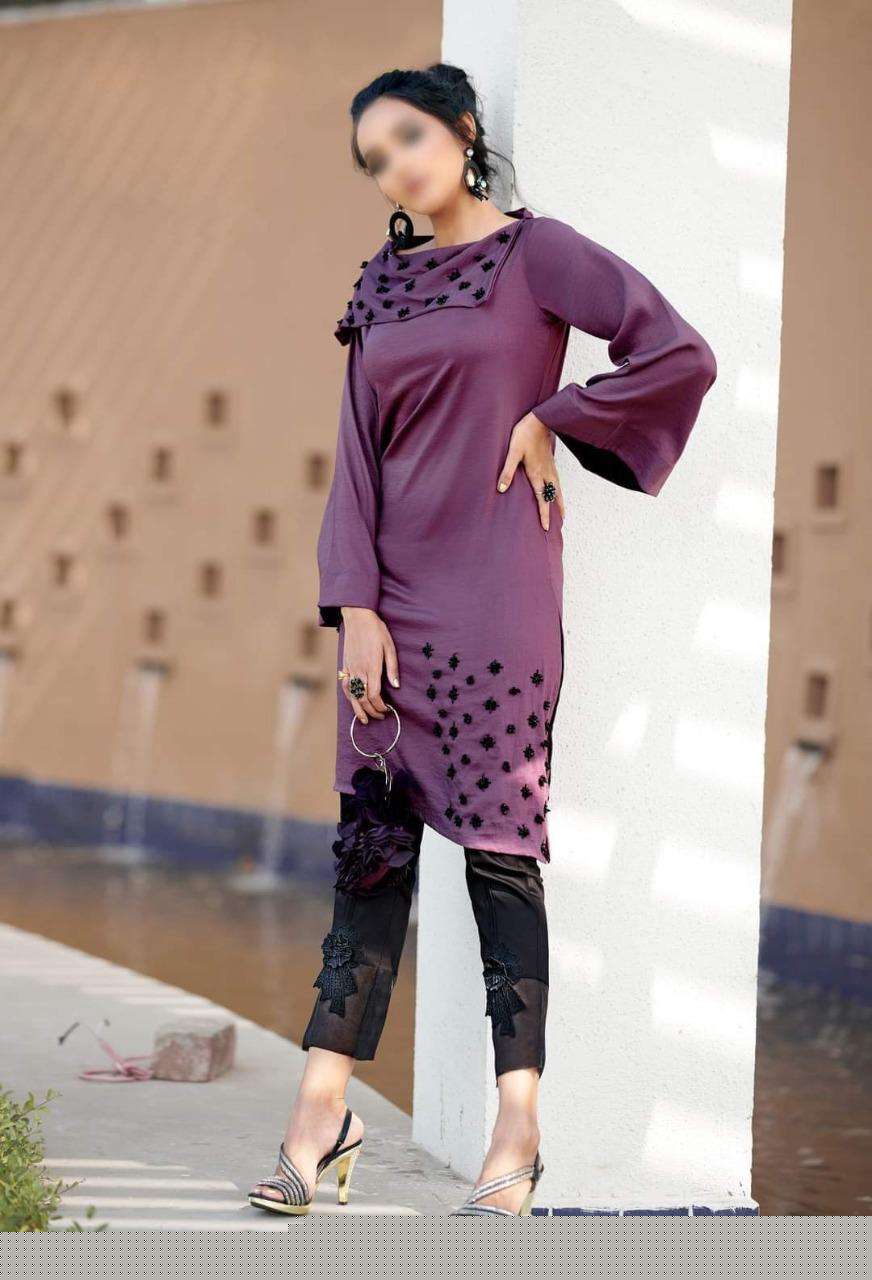 MUSHQ BY HIBA FASHION 101 TO 103 SERIES STYLISH FANCY BEAUTIFUL COLORFUL CASUAL WEAR & ETHNIC WEAR PURE GEORGETTE KURTIS WITH BOTTOM AT WHOLESALE PRICE
