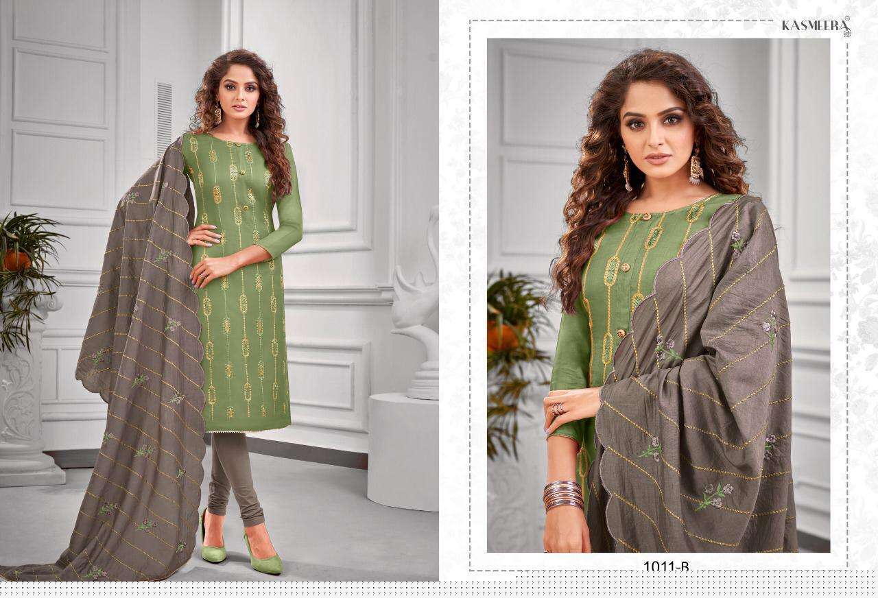 PAGE VOL-3 BY KASMEERA 1008-A TO 1013-B SERIES BEAUTIFUL PAKISTANI SUITS COLORFUL STYLISH FANCY CASUAL WEAR & ETHNIC WEAR VARIOUS QUALITY OF FABRIC DRESSES AT WHOLESALE PRICE