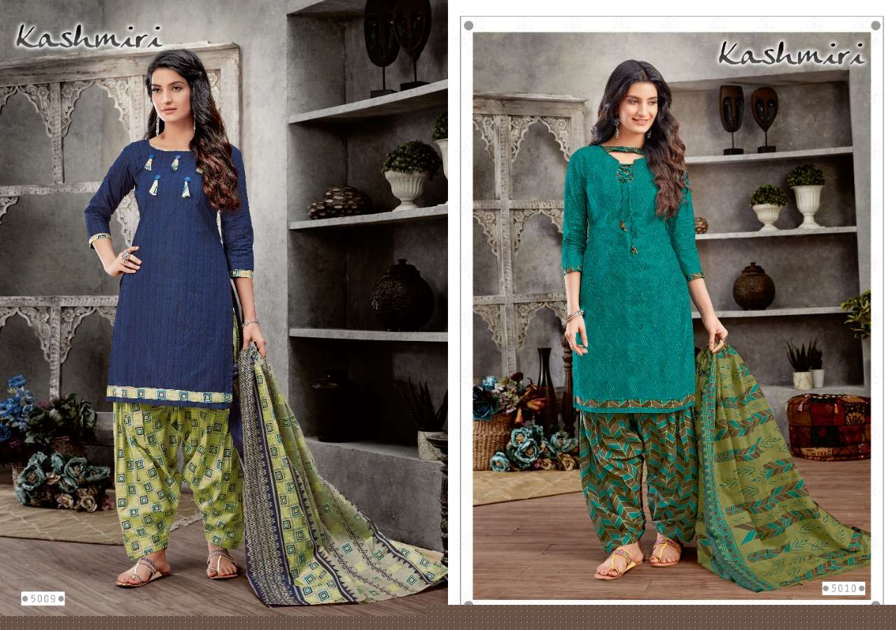 KASHMIRI VOL-5 BY GANESHA 5004 TO 54015 SERIES BEAUTIFUL COLORFUL STYLISH FANCY CASUAL WEAR & ETHNIC WEAR & READY TO WEAR FANCY PRINTED DRESSES AT WHOLESALE PRICE