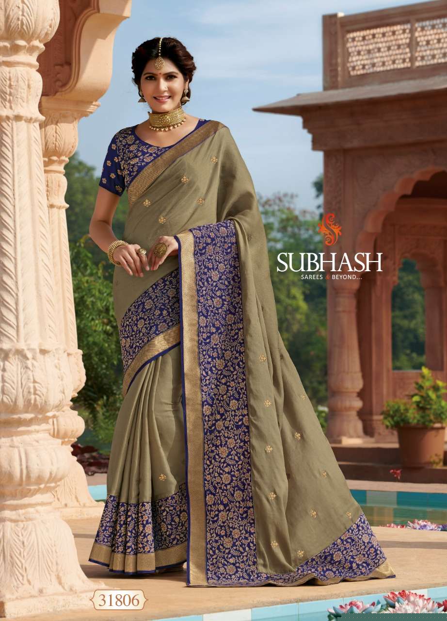 KANGAN VOL-3 BY SUBHASH SAREES 31801 TO 31815 SERIES INDIAN TRADITIONAL WEAR COLLECTION BEAUTIFUL STYLISH FANCY COLORFUL PARTY WEAR & OCCASIONAL WEAR TUSSAR SILK SAREES AT WHOLESALE PRICE