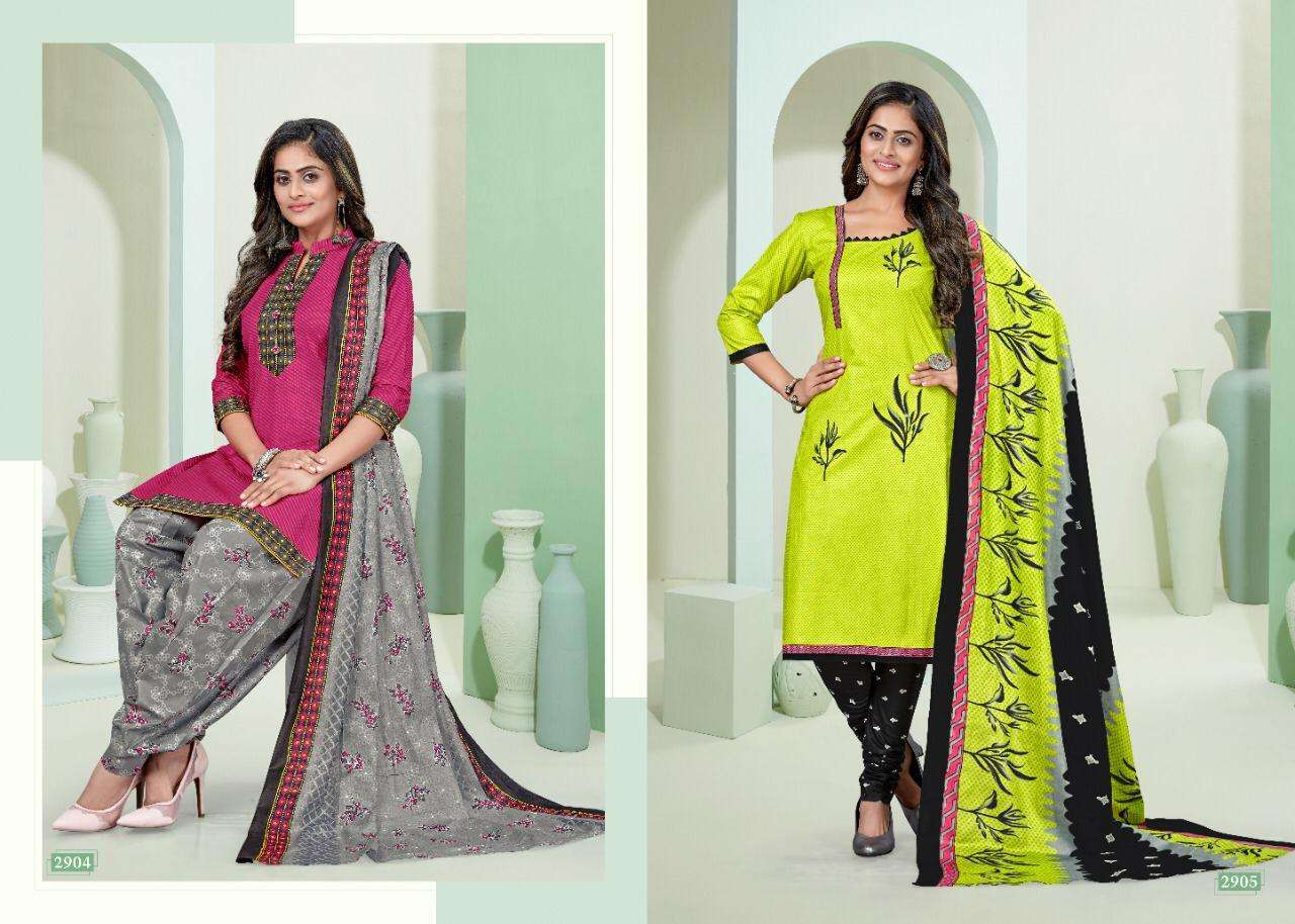 TARA VOL-29 BY COTTON PLUS 2901 TO 2912 SERIES BEAUTIFUL SUITS STYLISH FANCY COLORFUL CASUAL WEAR & ETHNIC WEAR PURE COTTON PRINTED DRESSES AT WHOLESALE PRICE
