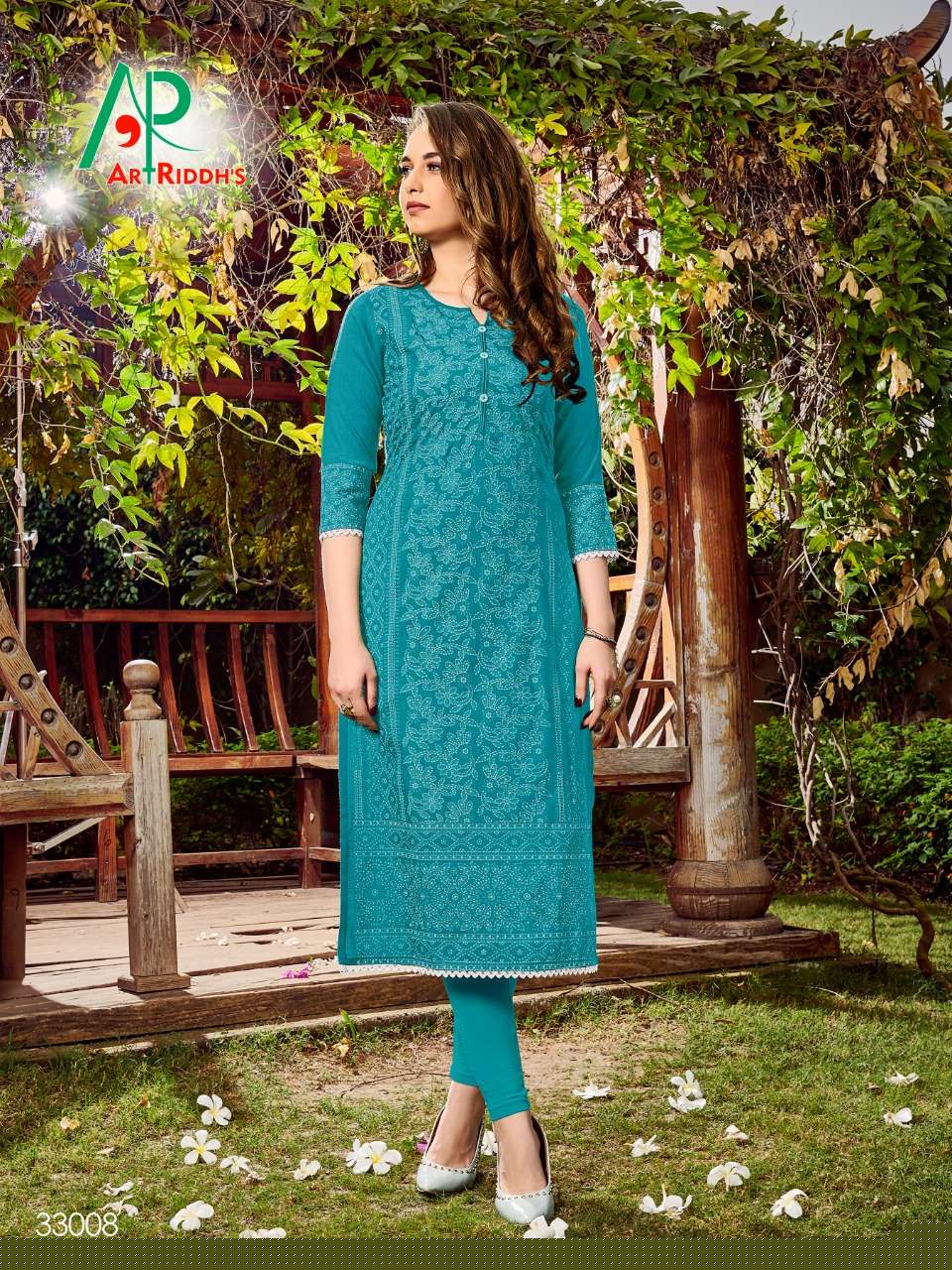 MALL CULTURE SEASON NEXT BY ART RIDDHS 33007 TO 33012 SERIES STYLISH FANCY BEAUTIFUL COLORFUL CASUAL WEAR & ETHNIC WEAR RAYON SLUB PRINTED KURTIS AT WHOLESALE PRICE