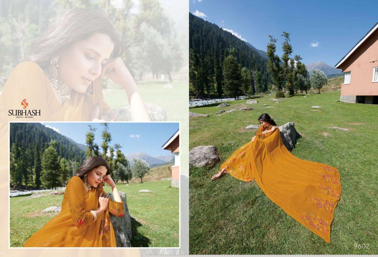 TEMPTATION VOL-28 BY SUBHASH SAREES 9601 TO 9622 SERIES INDIAN TRADITIONAL WEAR COLLECTION BEAUTIFUL STYLISH FANCY COLORFUL PARTY WEAR & OCCASIONAL WEAR FANCY SAREES AT WHOLESALE PRICE