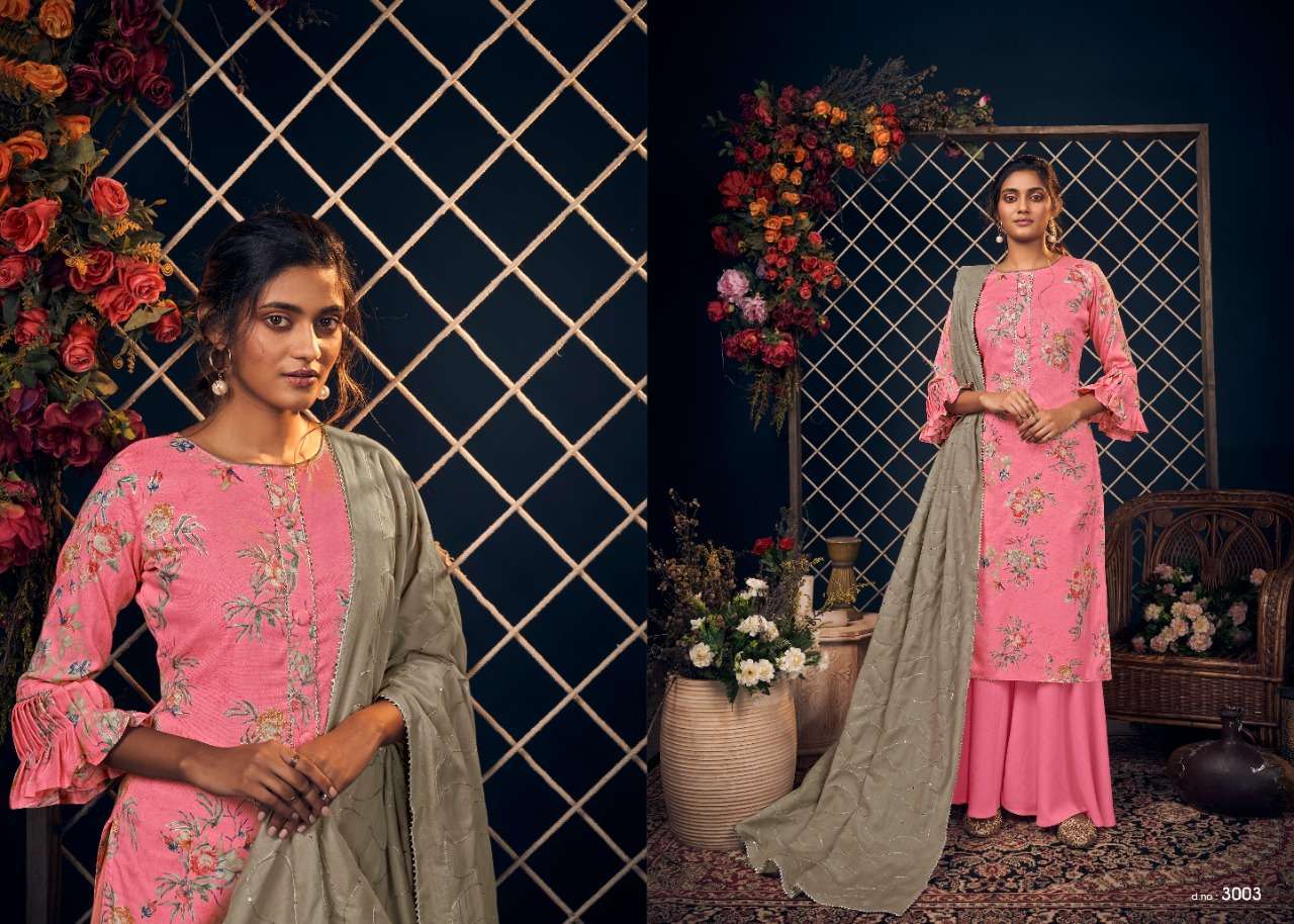 BLOSSOM BY MARIYUM ARTS 3001 TO 3008 SERIES BEAUTIFUL STYLISH SUITS FANCY COLORFUL CASUAL WEAR & ETHNIC WEAR & READY TO WEAR COTTON PRINT DRESSES AT WHOLESALE PRICE