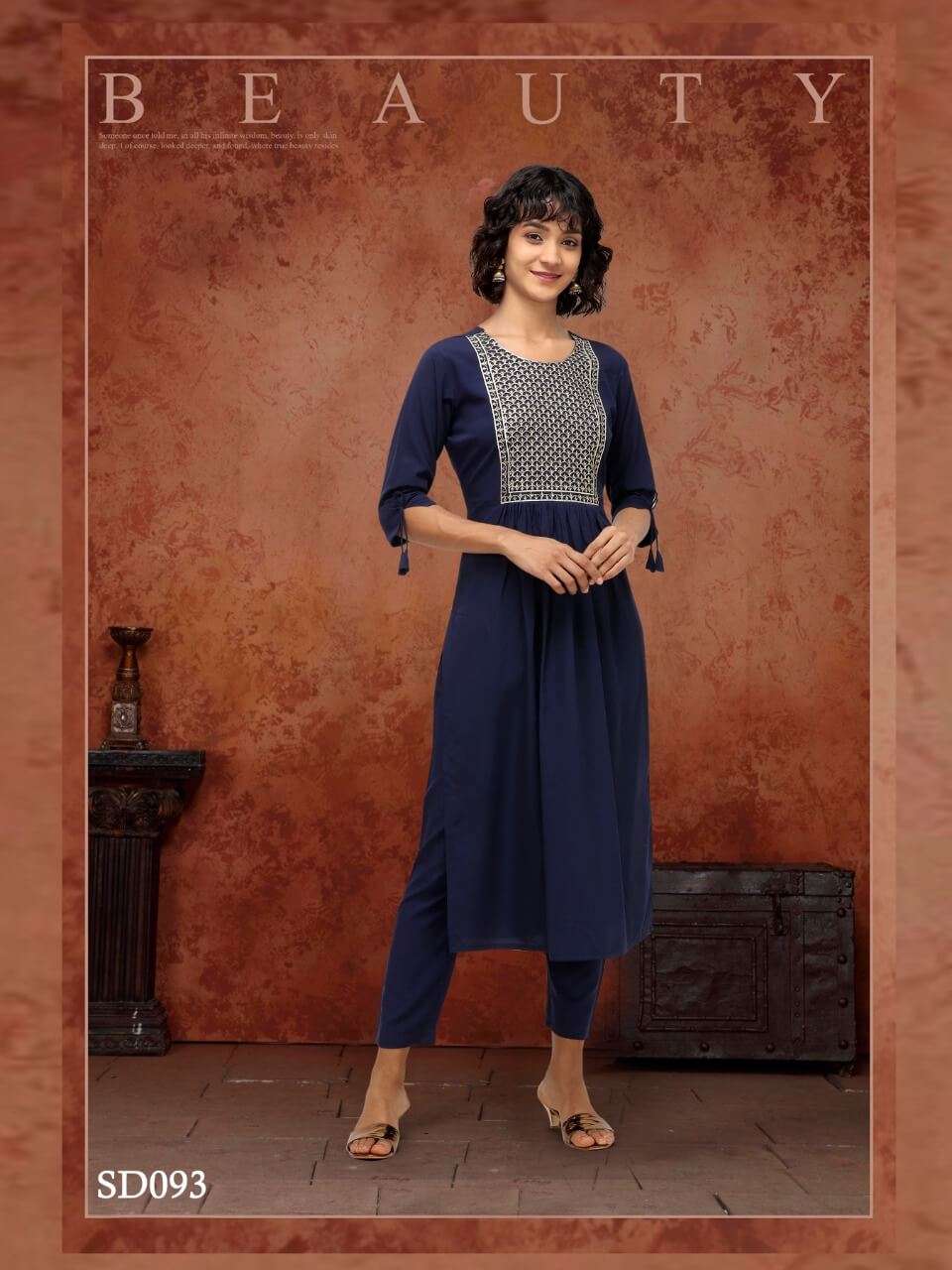 IRISH BY SYASII 090 TO 093 SERIES DESIGNER STYLISH FANCY COLORFUL BEAUTIFUL PARTY WEAR & ETHNIC WEAR COLLECTION POLY MAKHAN KURTIS AT WHOLESALE PRICE