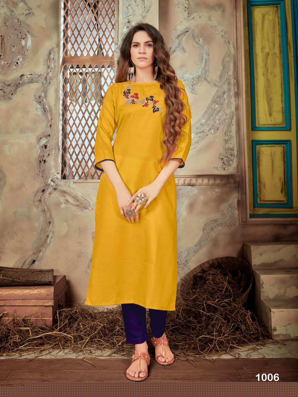 LIGHT BY SYASII 1001 TO 1010 SERIES DESIGNER STYLISH FANCY COLORFUL BEAUTIFUL PARTY WEAR & ETHNIC WEAR COLLECTION GALAXY COTTON KURTIS AT WHOLESALE PRICE