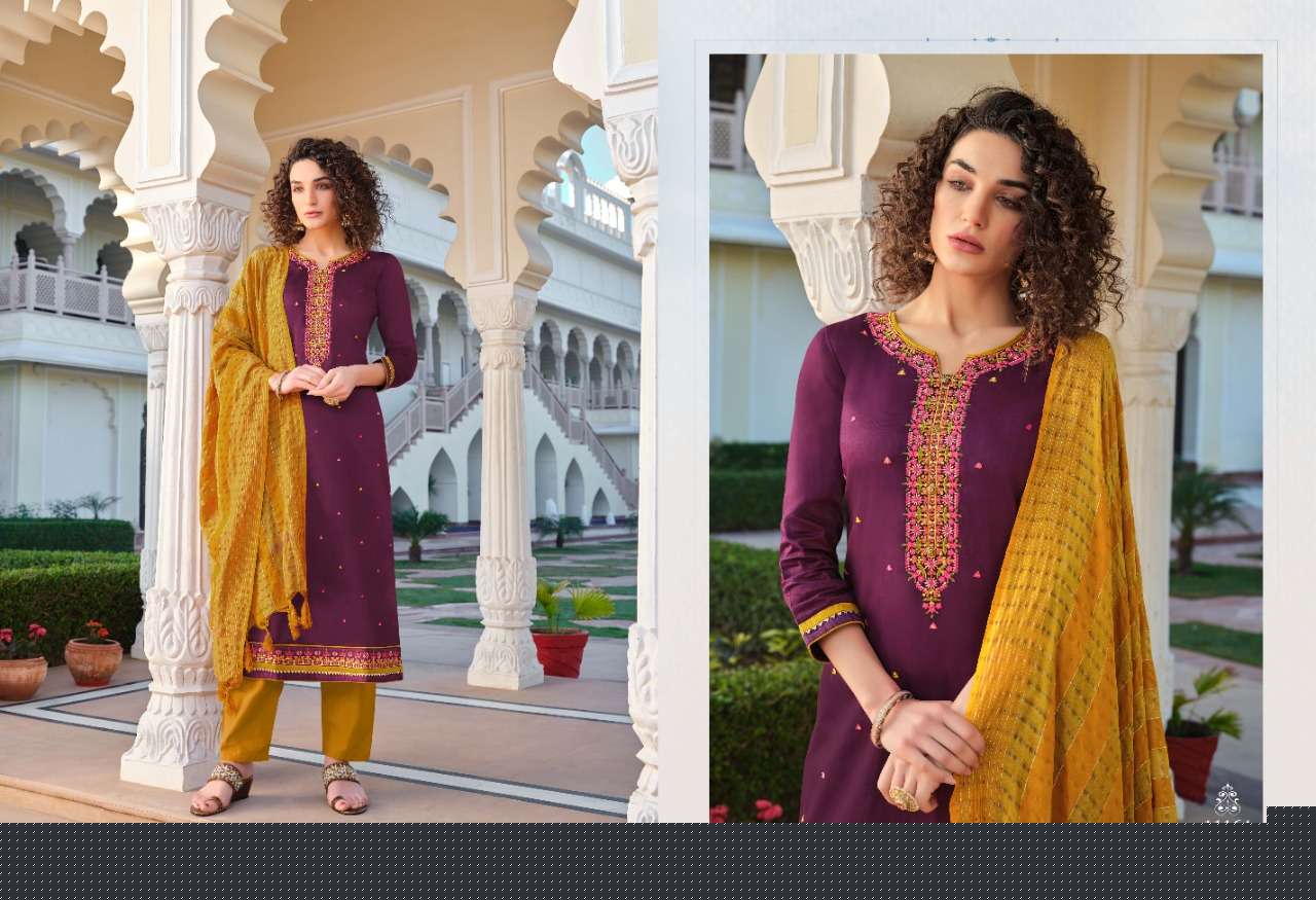 UPHAAR BY PANCH RATNA 11161 TO 11165 SERIES BEAUTIFUL SUITS COLORFUL STYLISH FANCY CASUAL WEAR & ETHNIC WEAR COTTON SATIN WITH WORK DRESSES AT WHOLESALE PRICE