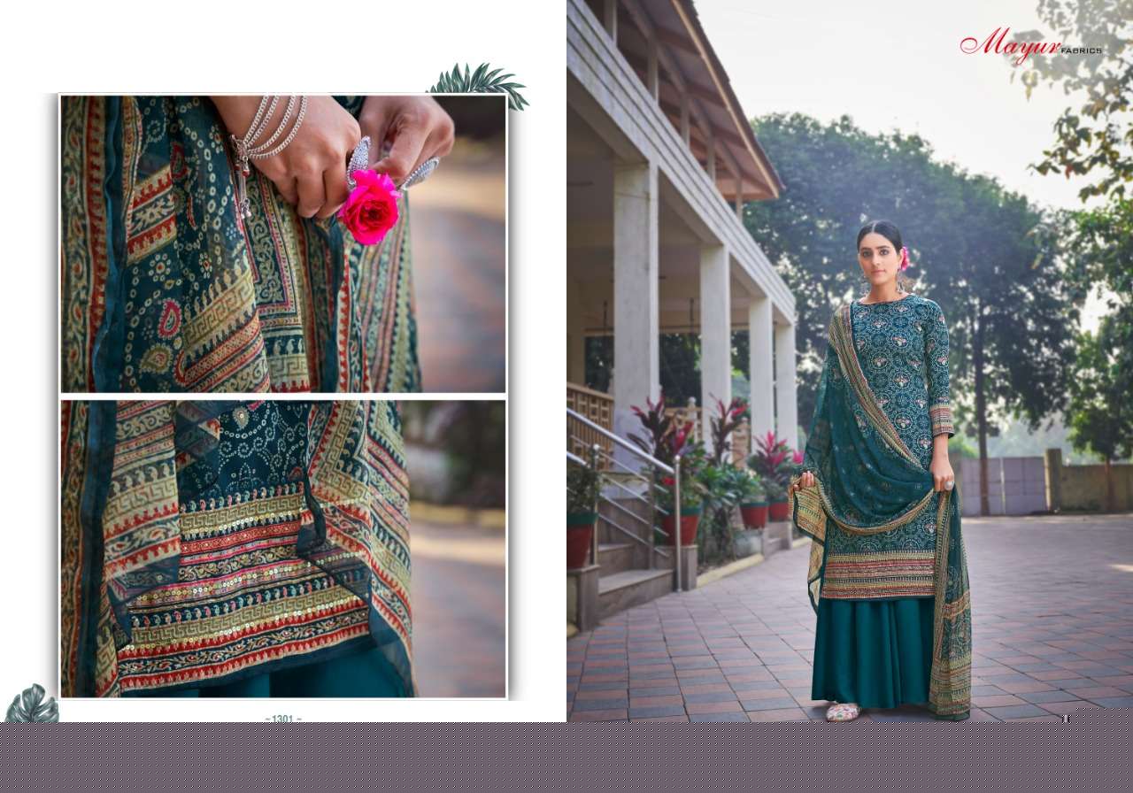 BANDHANI BY HANSA PRINTS 1301 TO 1306 SERIES BEAUTIFUL SUITS COLORFUL STYLISH FANCY CASUAL WEAR & ETHNIC WEAR PURE JAM COTTON DIGITAL PRINT WITH WORK DRESSES AT WHOLESALE PRICE